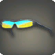 Maritime verspiegelte Sonnenbrille
